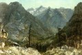 La montaña Albert Bierstadt de Sierra Nevada